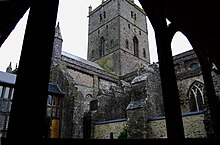 St Davids from renovated cloisters St Davids from Cloisters Pembrokeshire.JPG