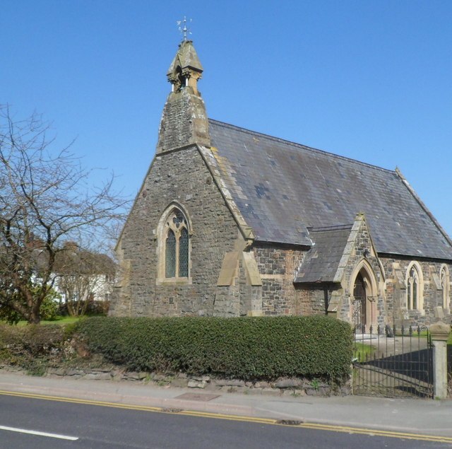 The former village church