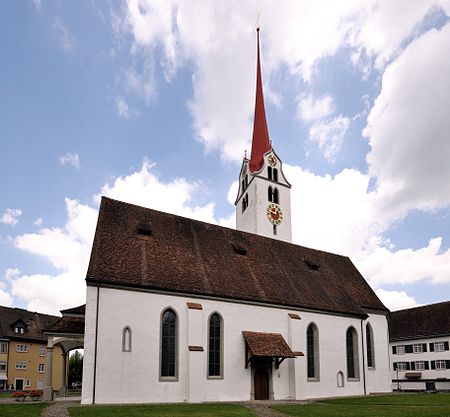 Stadtkirche Bremgarten Gesamtansicht