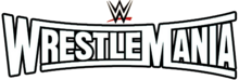 The current official WrestleMania logo Standard WrestleMania logo from 2019 to present.png