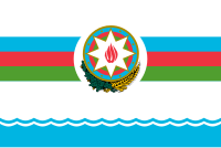 Standard van de opperbevelhebber van de strijdkrachten van Azerbeidzjan.svg