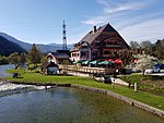 Steegwirt, formerly the Goldenes Schiff inn, formerly Trauneckgut zu Au