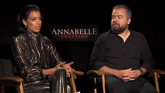 Stephanie Sigman and David F. Sandberg discuss Annabelle: Creation in 2017