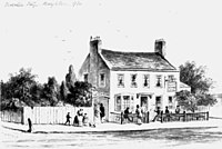 The Yorkshire Stingo, a public house in Marylebone. The committee used this pub as a distribution outlet for alms to the Black Poor. Stingo.jpg