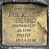 Stolperstein.Prenzlauer Berg.Prenzlauer Allee 15.Julie Johanna Grünwald.5817.jpg