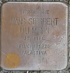 Stolperstein für Hans Siegbert Ullmann