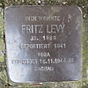 Stolperstein Herford Credenstraße 17 Fritz Levy