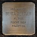Stolperstein für Berta Gertler.JPG
