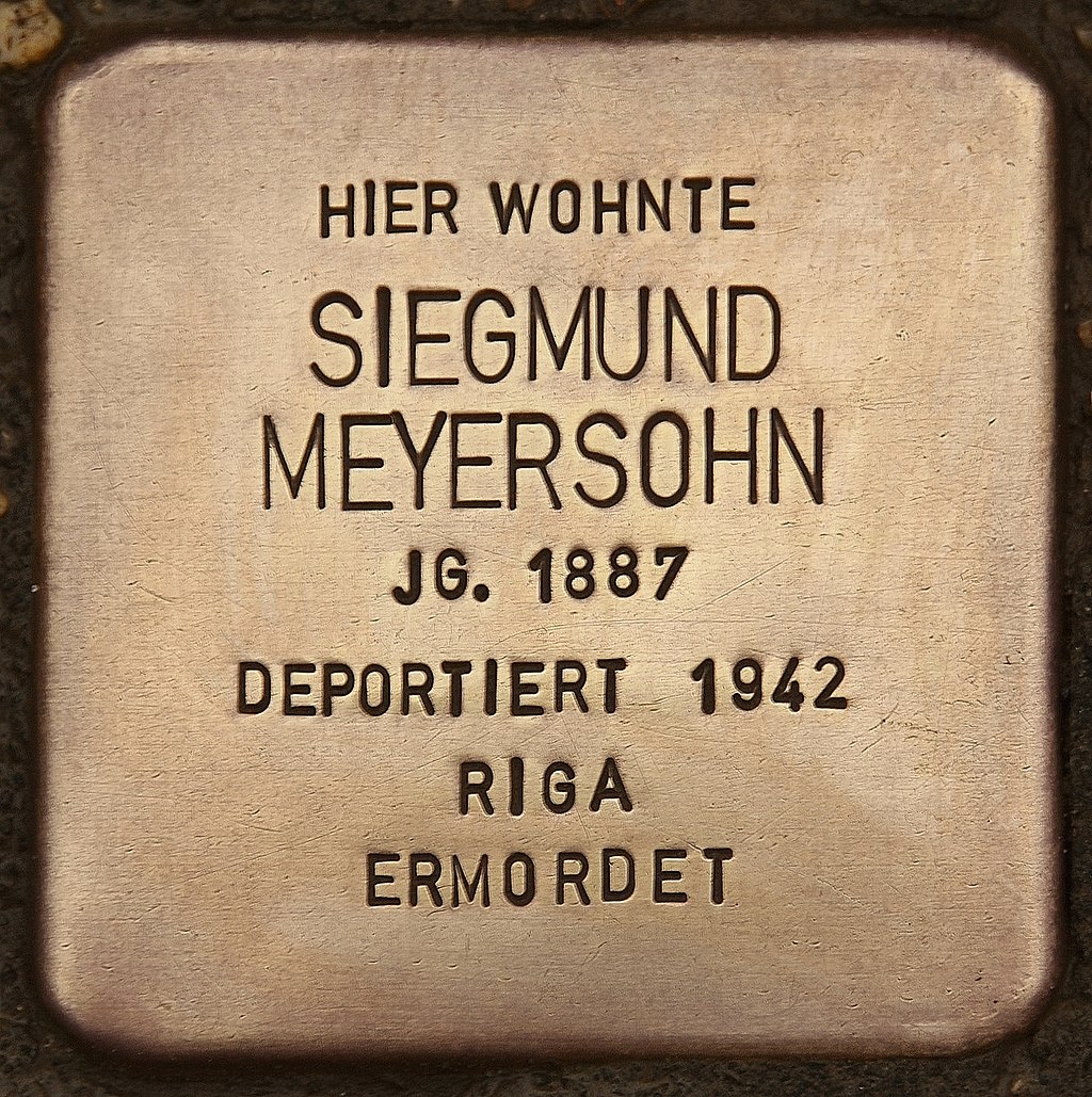 Stolperstein für Siegmund Meyersohn (Woltersdorf).jpg