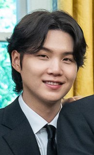 <span class="mw-page-title-main">Suga (rapper)</span> South Korean rapper (born 1993)