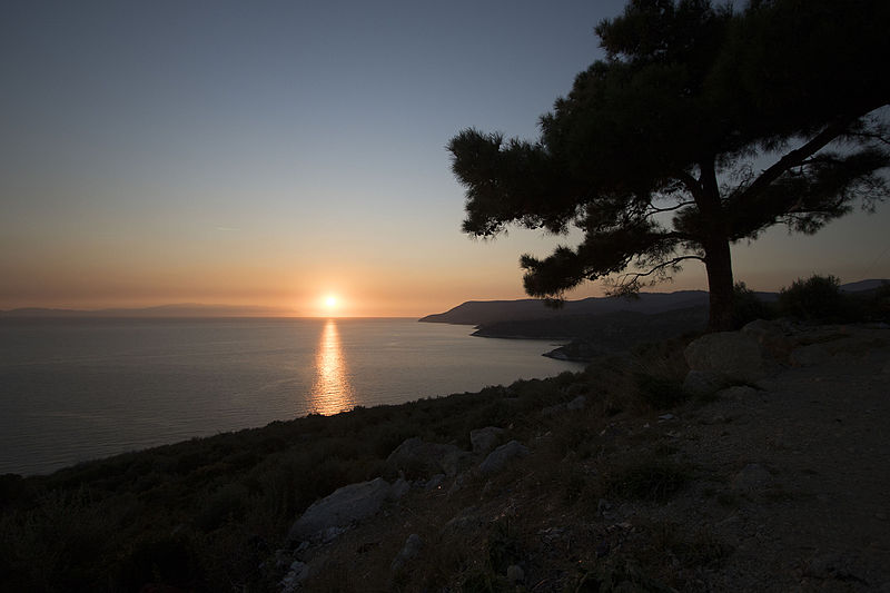 File:Sunset at Aegean Sea, İzmir 06.jpg