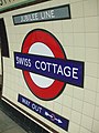 Station platform roundel