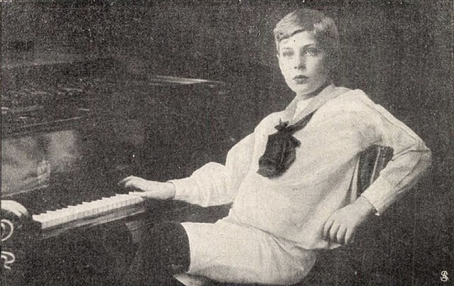George Szell at the age of 12