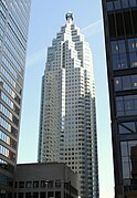 TD Canada Trust Tower -pilvenpiirtäjä Torontossa, jossa on pankkikonsernin toimitiloja.