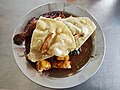 Tau kua heci. a tofu dish with prawn. It is from Binjai, North Sumatra.