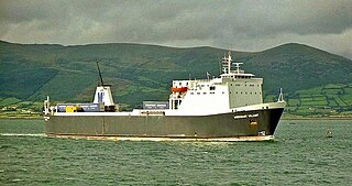 MS <i>European Mariner</i> Ro-ro freight ferry built in 1977