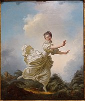 The Feained Flight av Jean-Honore Fragonard, ca.  1772-1773, olje på lerret - Fogg Art Museum, Harvard University - DSC01589.jpg