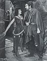 Eulalie Jensen y Ernest Torrence en The Hunchback of Notre Dame (1923)