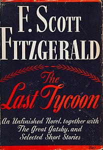 The Last Tycoon (1941 přebal 1. vydání) .jpg