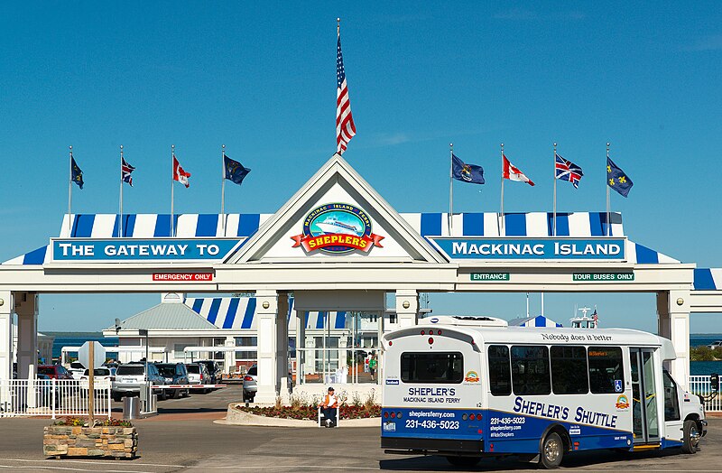 File:The Sheppler ferry dock, Mackinaw City, Michigan.jpg