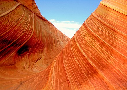 The Wave, one of the myriad astonishing rock formations of Canyon Country