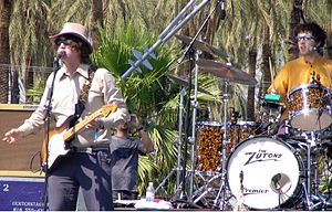 The Zutons live at Coachella in 2006