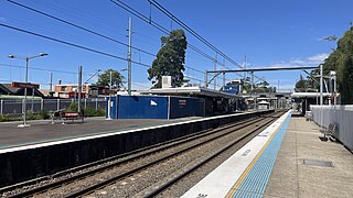 <span class="mw-page-title-main">Thornleigh railway station</span> Railway station in Sydney, New South Wales, Australia