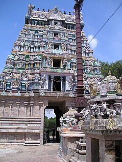 Kalyanasundaresar Temple, Nallur Shiva temple in Tamil Nadu, India