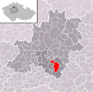 Tišice Municipality and village in Central Bohemian Region, Czech Republic