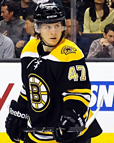 Torey Krug scored four points in Game 3, setting a Bruins franchise record.