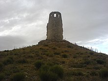 Torreón de Santa María del Otero en su cerro