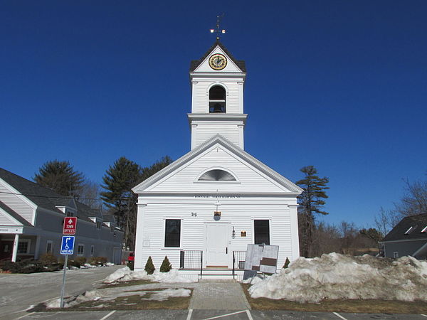 1844 Town Hall, listed on the National Register of Historic Places