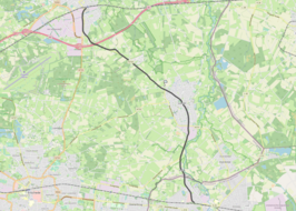 Tramlijn Oldenzaal - Gronau op de kaart