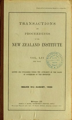 Transactions NZ Institute Volume 52.djvu