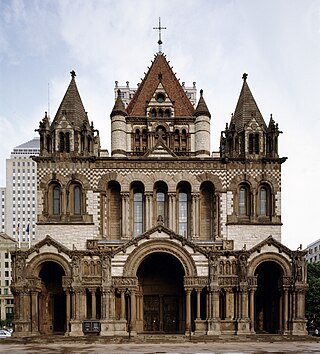 <span class="mw-page-title-main">Richardsonian Romanesque</span> Architectural style, named for Henry Hobson Richardson