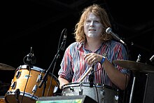 Segall performing with Fuzz in 2015. Ty Segall Rock en Seine 2015.jpg