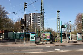 The Ginnheim station before the renovation (2012)