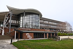 The southern side of Student Central of the University of Hull