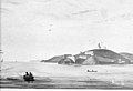 Original 1854 Alcatraz Island Light CA