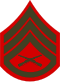 Armabzeichen des Sergeanten des US-Marine Corps