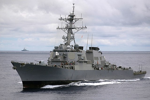 USS Curtis Wilbur underway on 5 August 2005