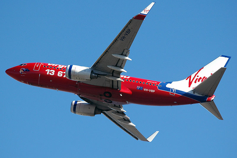 File:VH-VBP 'Deja Blue' Boeing 737-7BX Virgin Blue (7281552986).jpg