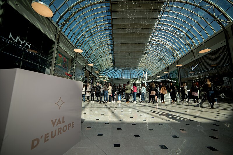 File:Val d'Europe shopping mall.jpg