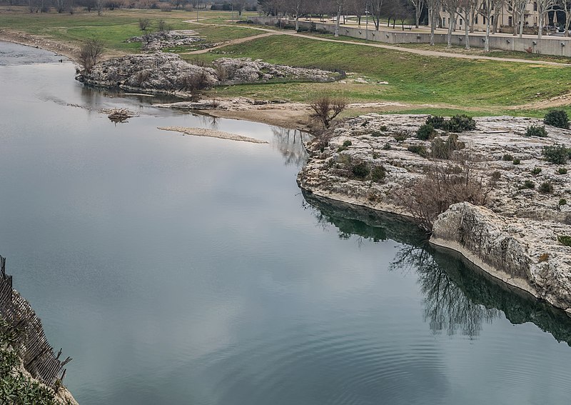 File:View of Gardon from Pont du Gard 05.jpg