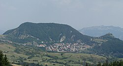 Skyline of Montecopiolo