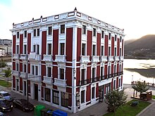 Edificio del antiguo hotel Venecia, donde se ubica el Conservatorio Profesional de Música.