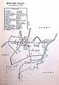 Plan de la ville en 1918