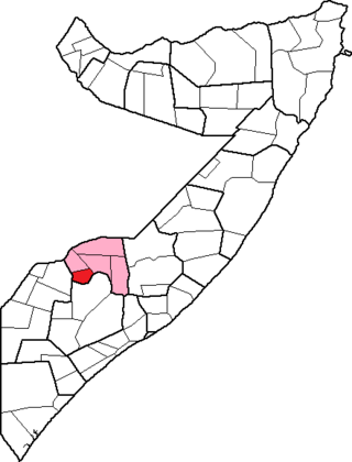 <span class="mw-page-title-main">Wajid District</span> District in Bakool, Somalia