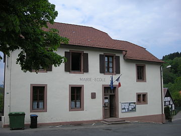 edificio de la escuela del ayuntamiento