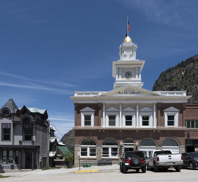 File:Walsh Library, Ouray, Colorado LCCN2015632383.tif